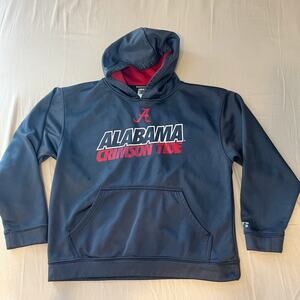 Boys University of Alabama “Alabama Crimson Tide” Gray Hoodie Size 10/12 Large